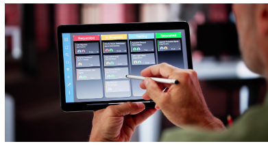 手機端電子看板